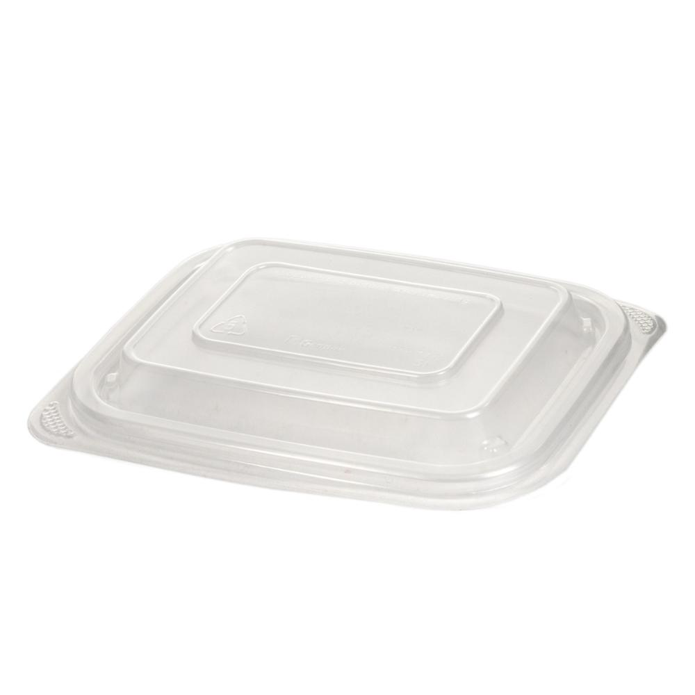 Lid clear for container rect. 12-16oz