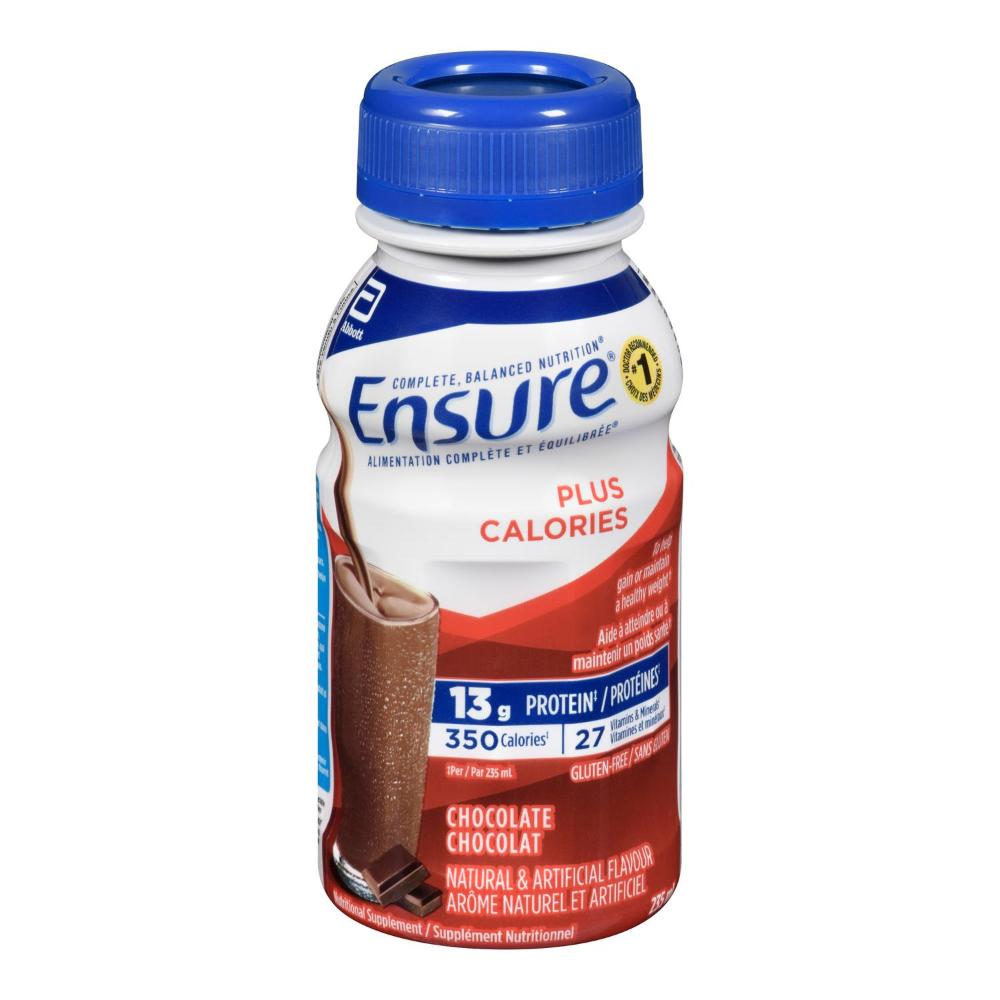 Drink nutritional plus chocolate bottle