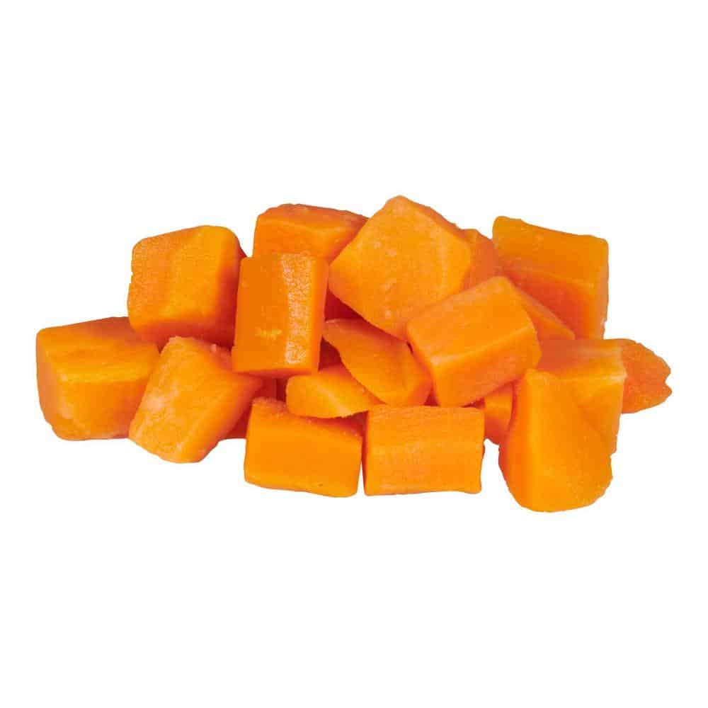 Carrot cube chunky