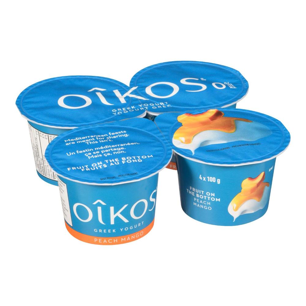 Yogurt grek peach/mango 0%