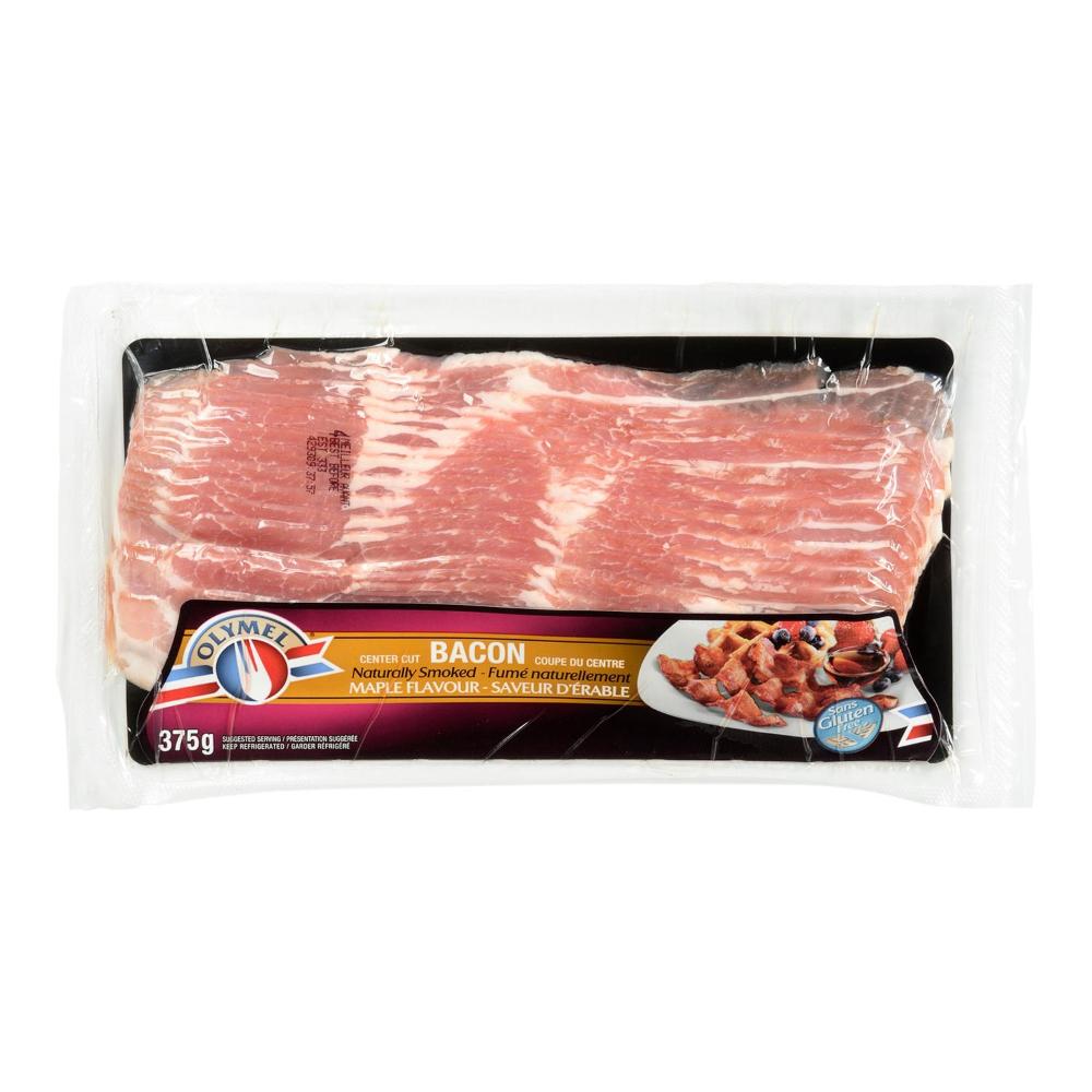 Bacon fume erable sans gluten