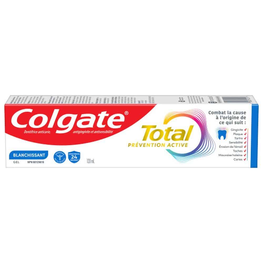 Toothpaste total whitening