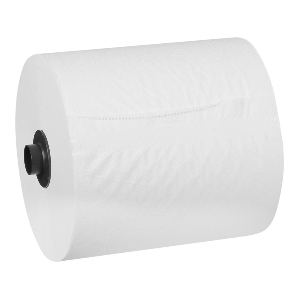 Paper towel white long roll 8″ 800′