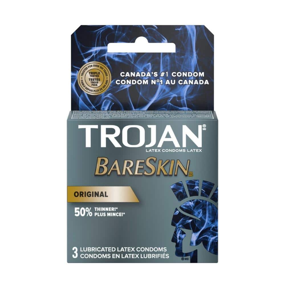 Condom bareskin