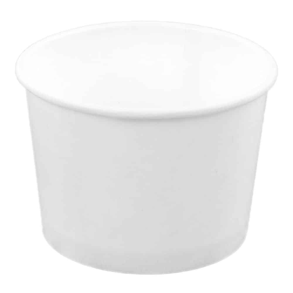 Container carton econo white 8oz