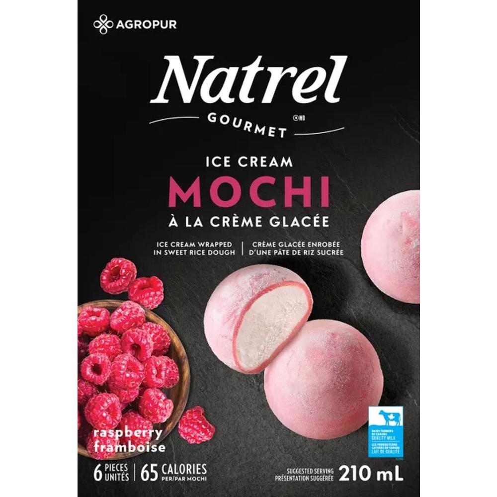 Mochi ice cream raspberry