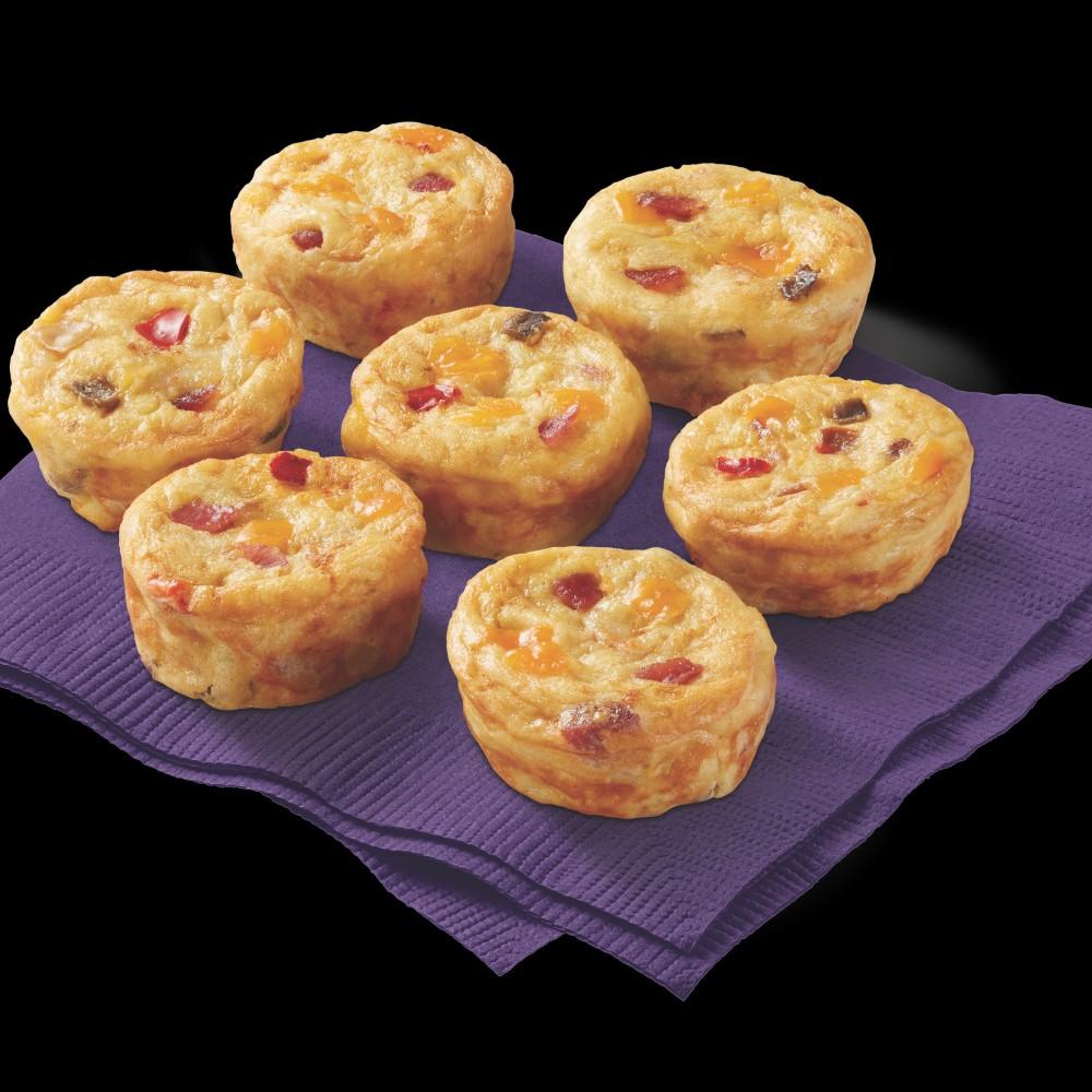 Quiche mini s/croute fromage/bacon 115-120un