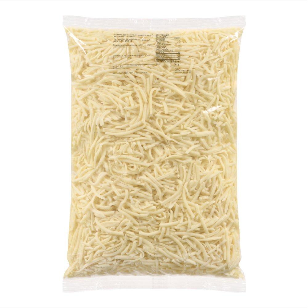 Cheese swiss shredded 27%