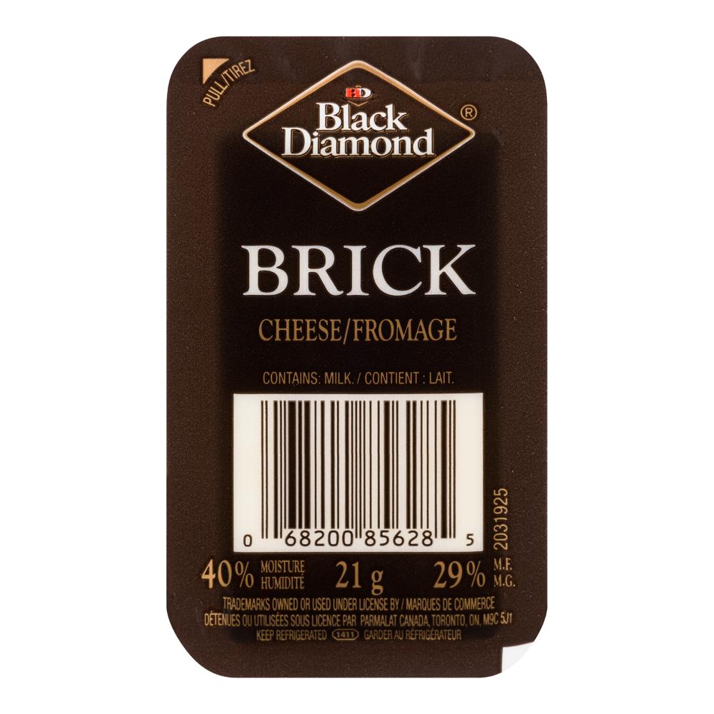 Portion cheese brick