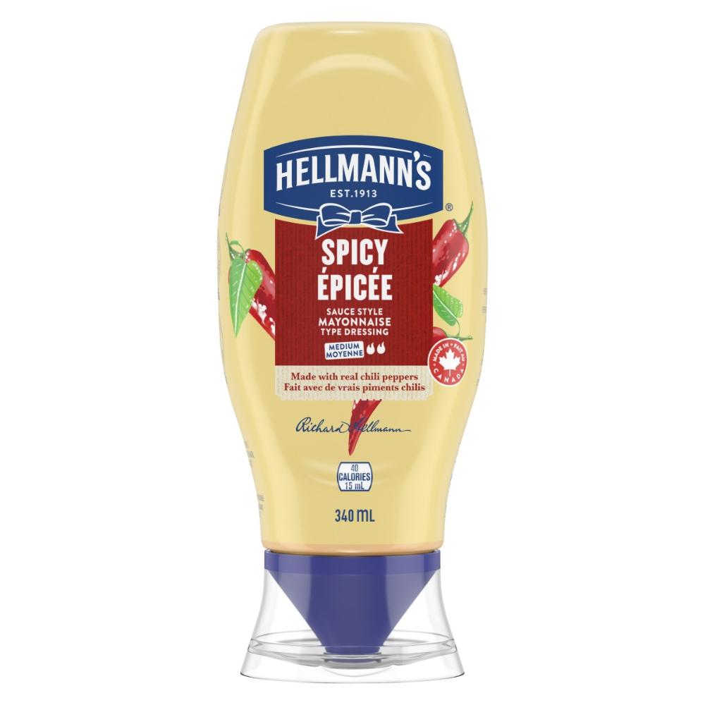 Mayonnaise spicy squeezable bottle