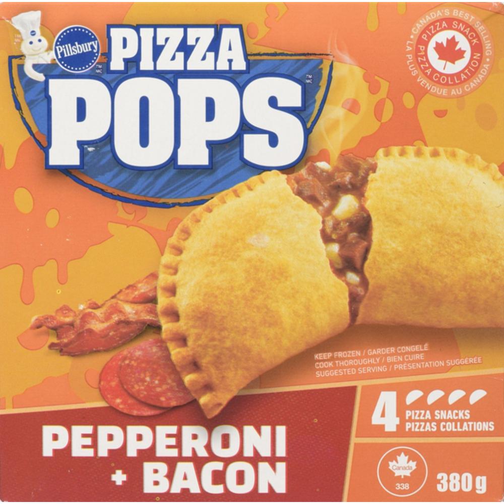 Pizza pops pepperoni/bacon