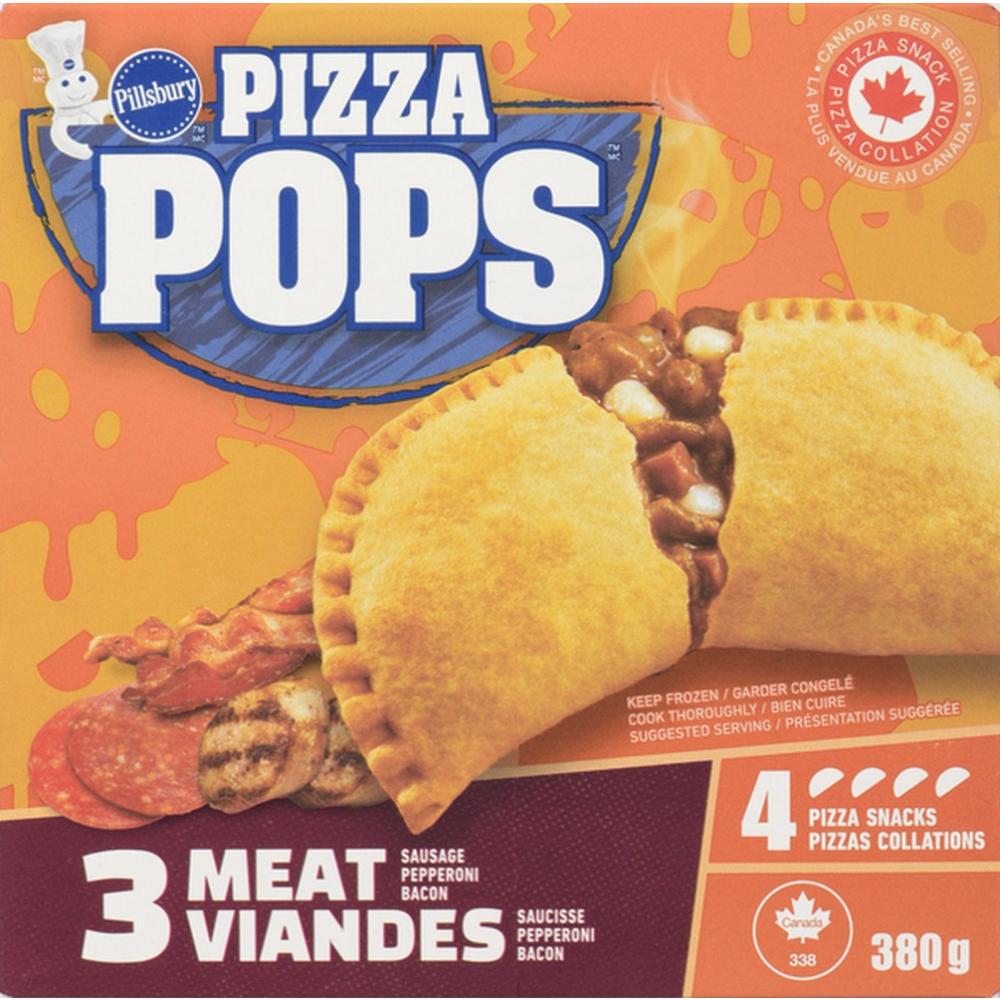 Pizza pops 3 viande