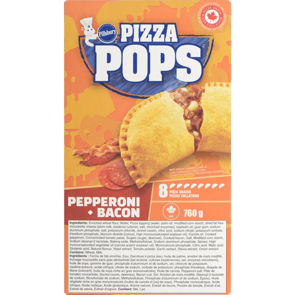 Pizza pops pepperoni/bacon