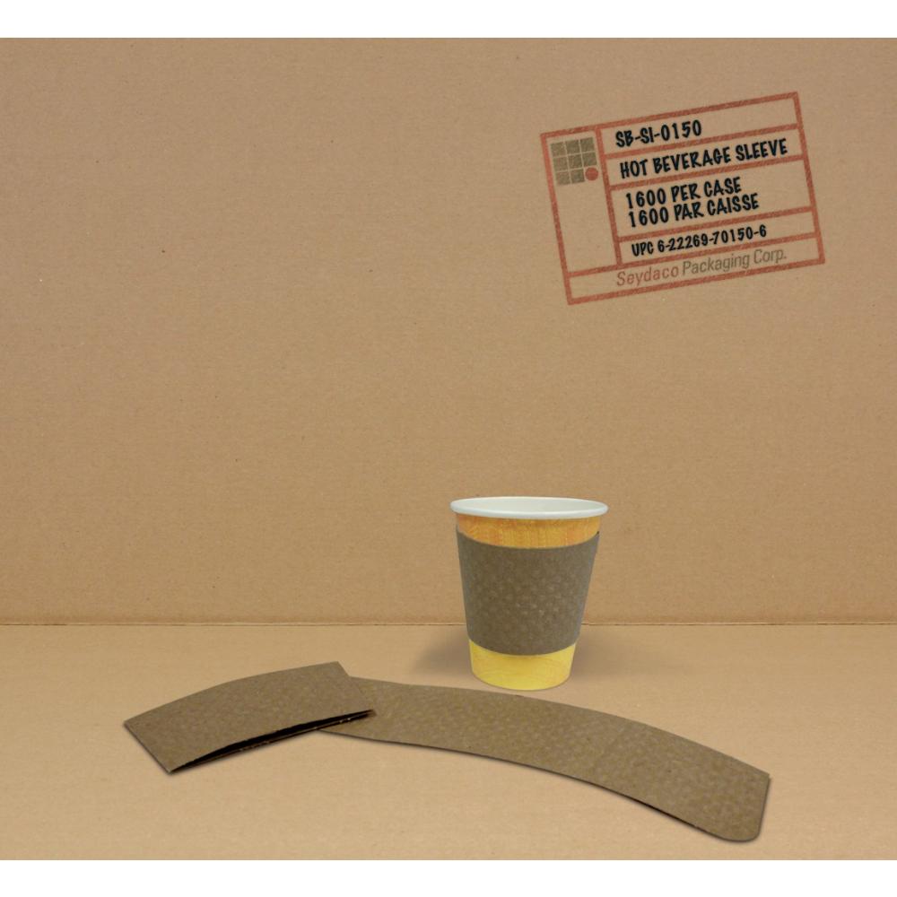 Sleeve coffee cup carton kraft universal