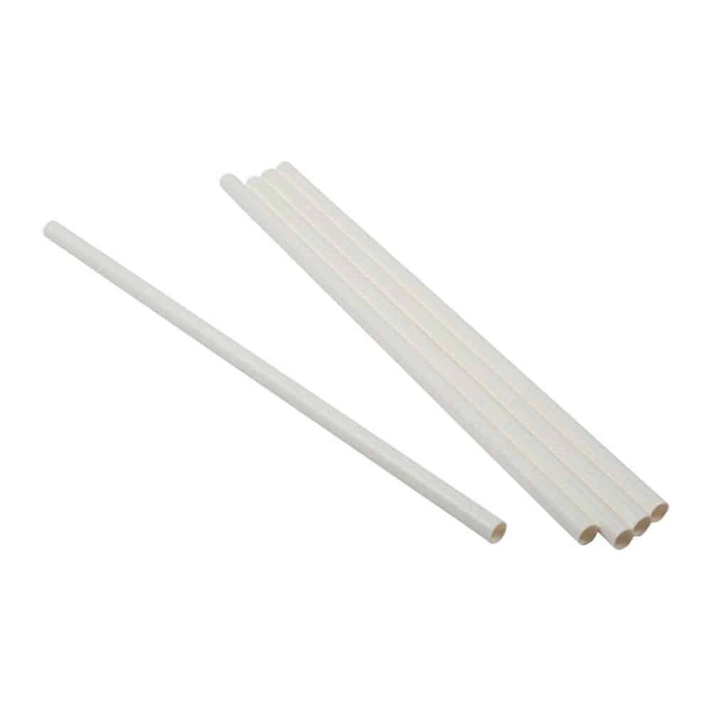 Straw 10.25″ eco paper gigantic white