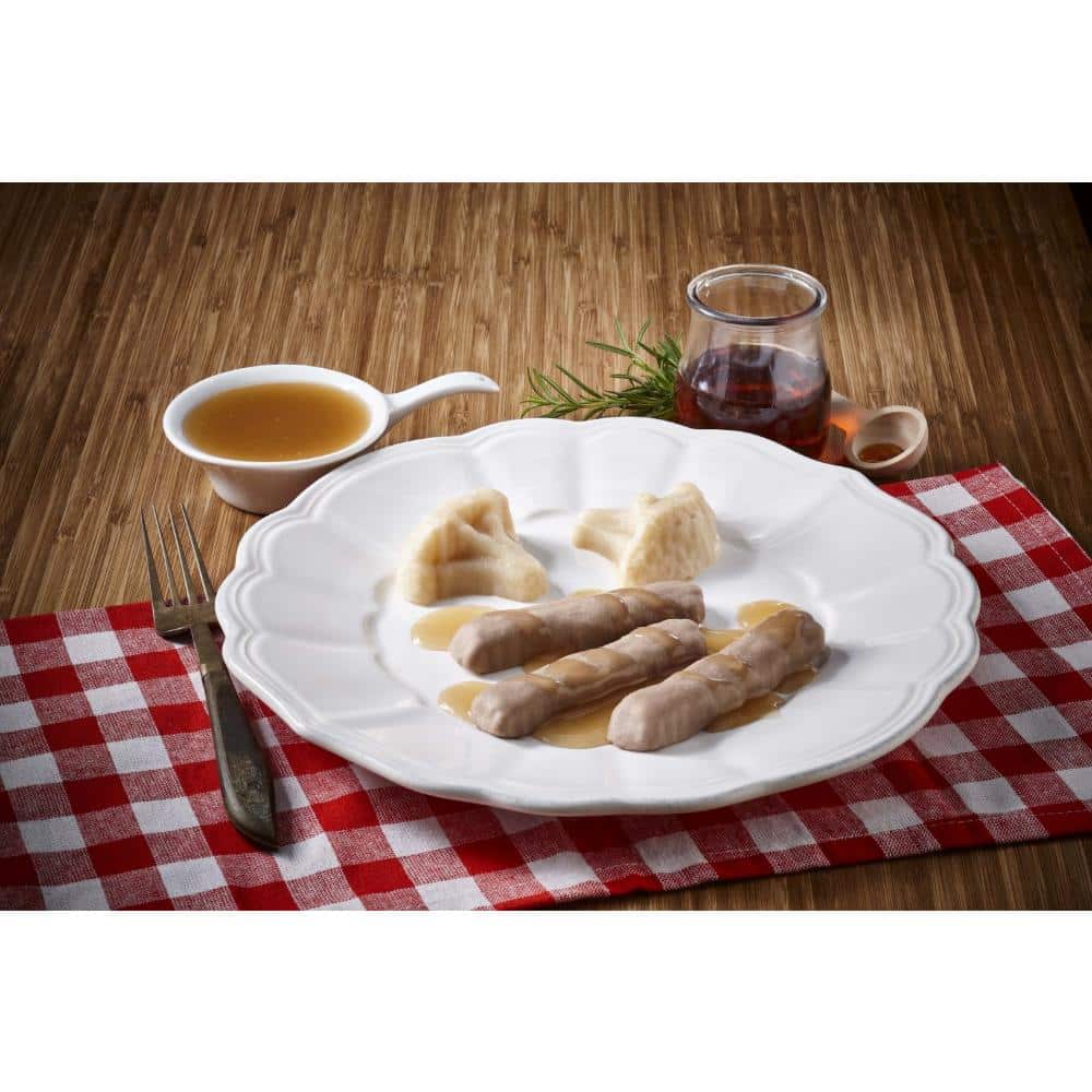 Puree saucisse chou-fleur sauce erable