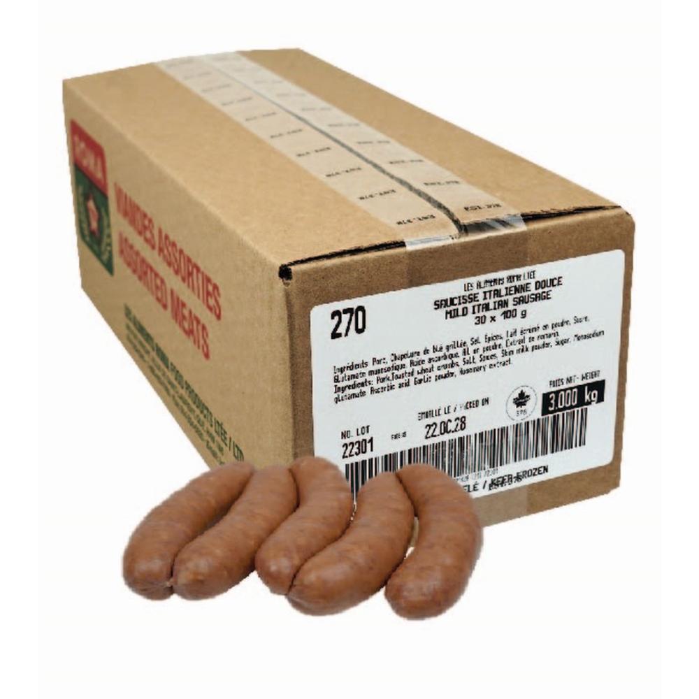 Saucisse italienne douce