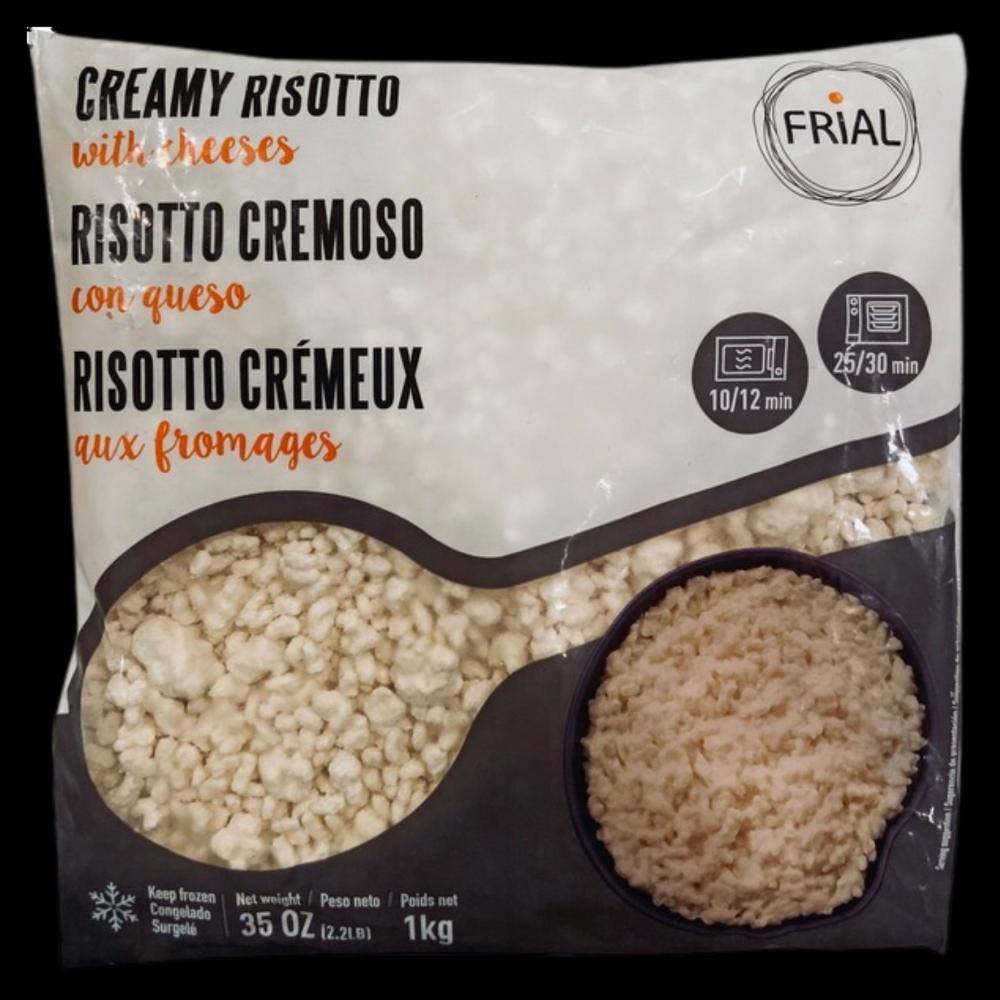 Risotto creamy cheese