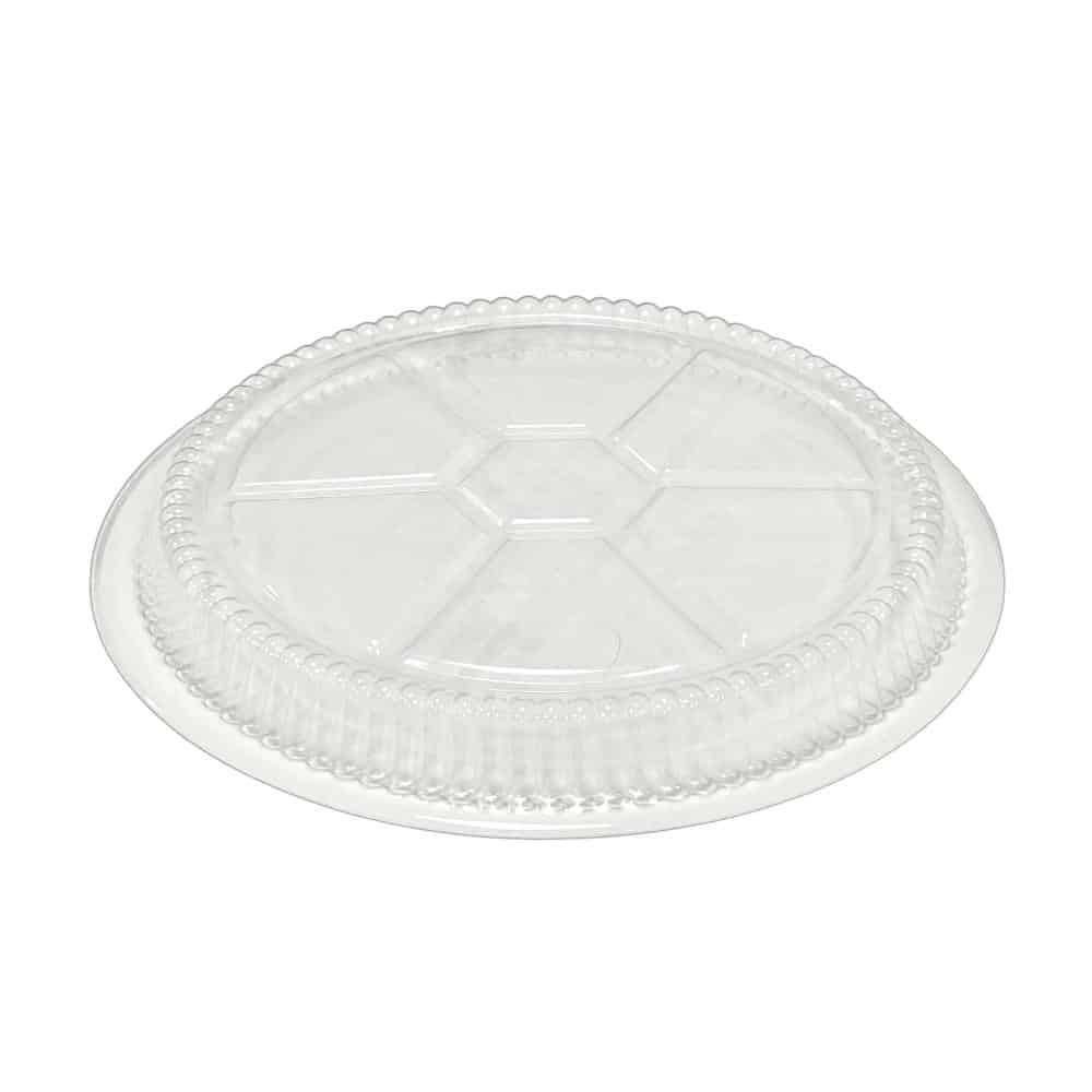 Couvercle pp plastique dome rond 8″