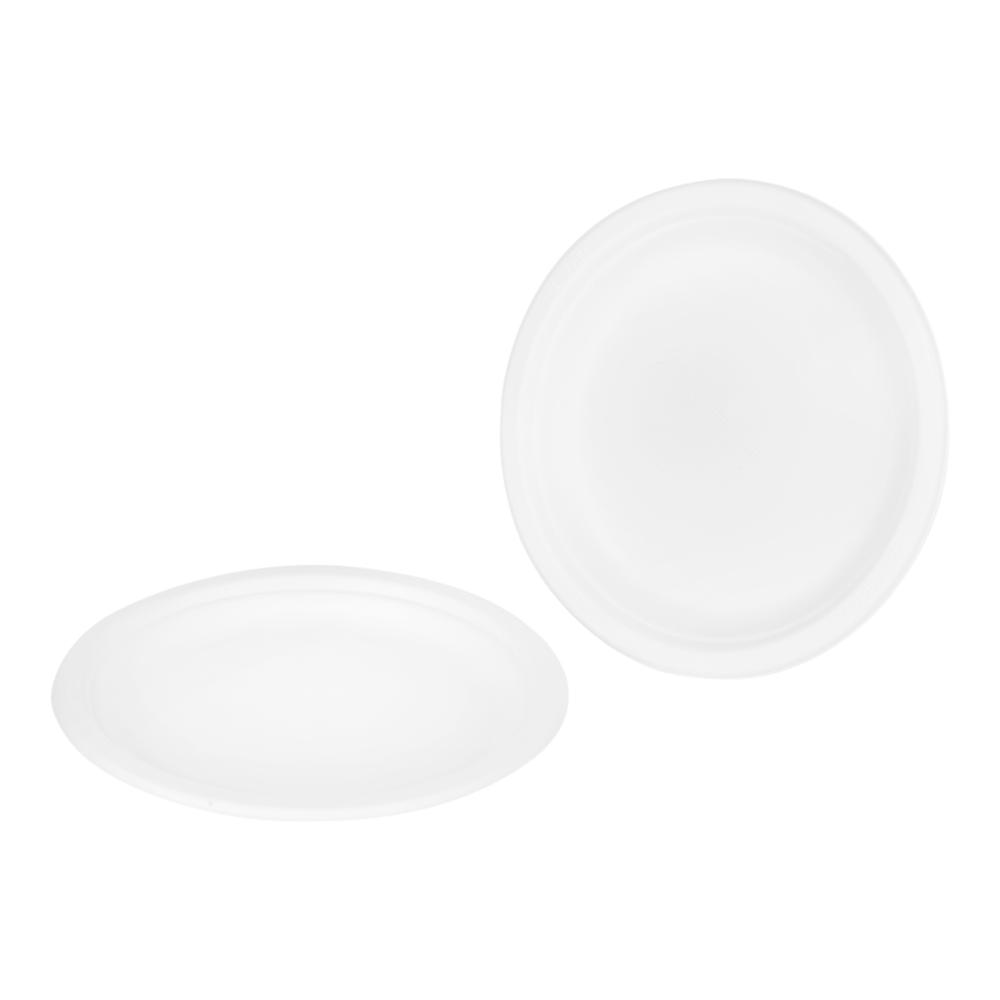 Assiette compostable 9″