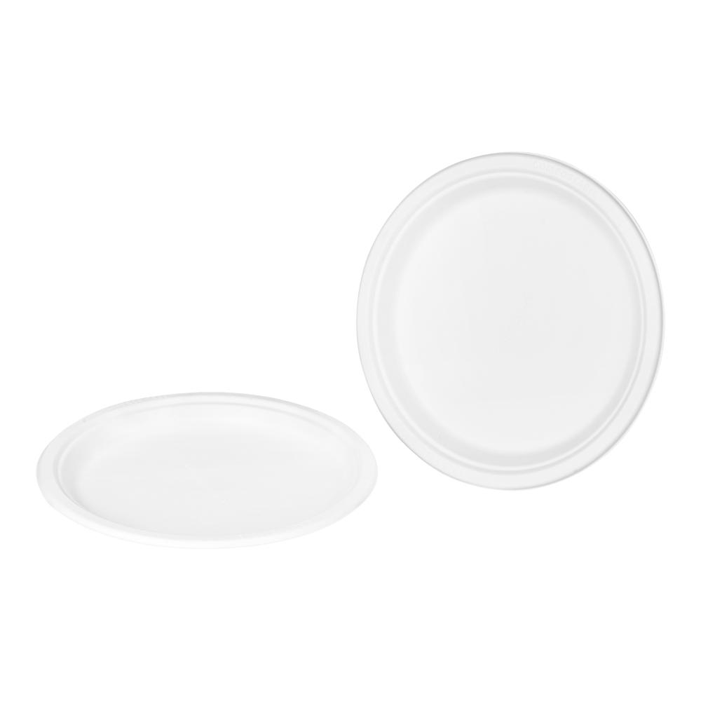 Assiette compostable 10″