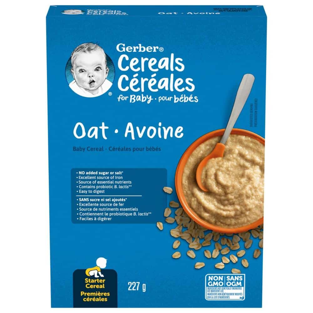 Cereal baby oatmeal