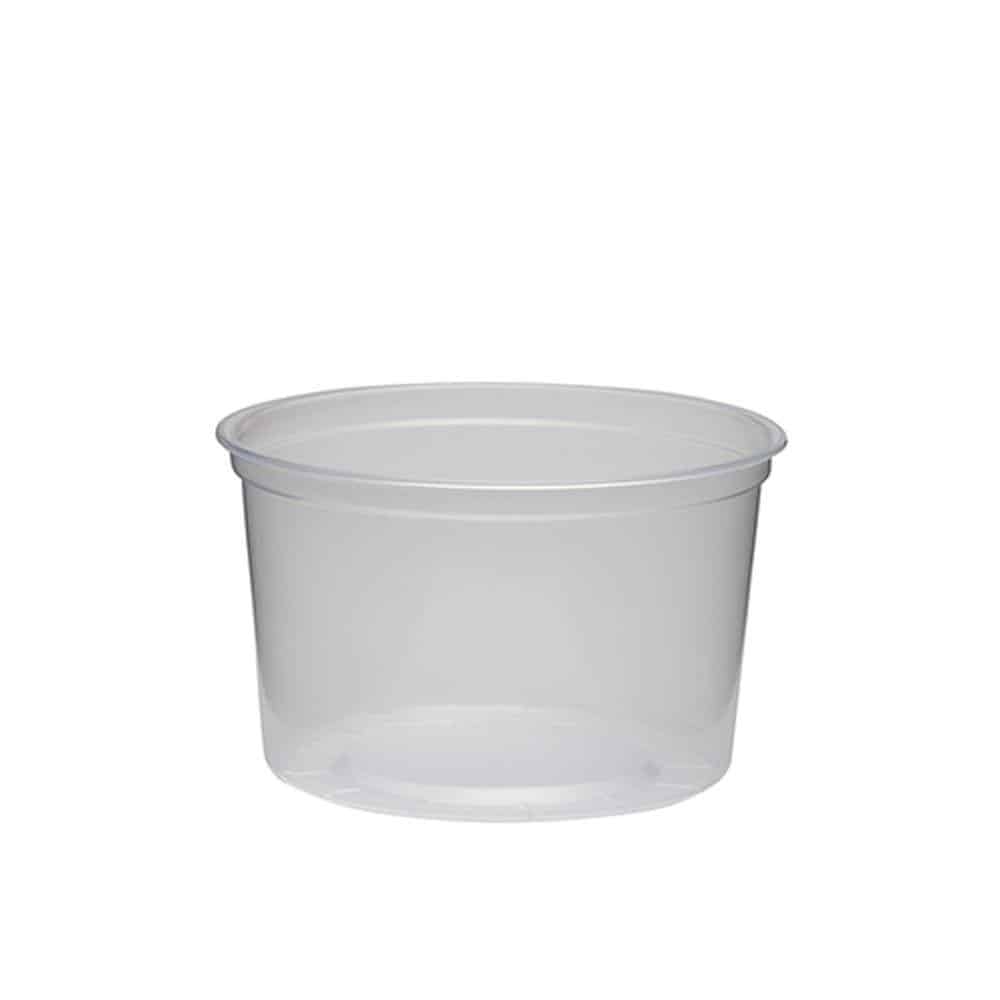 Container deli plastic pp 12oz